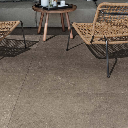 Uteklinker Antique Taupe Carved